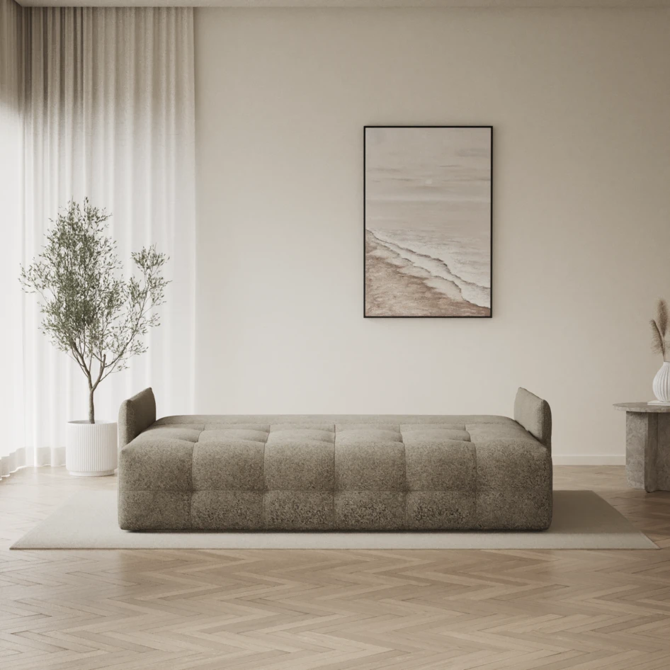 Bella - Bäddsoffa 3-sits - Grå