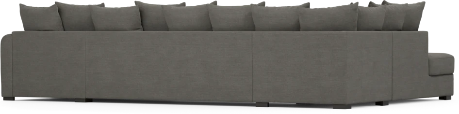 Town - 3-sits soffa med divan vänster och schäslong höger - Grå