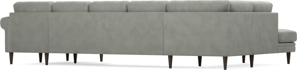 Eden - 3-sits soffa med divan vänster och schäslong höger - Grå
