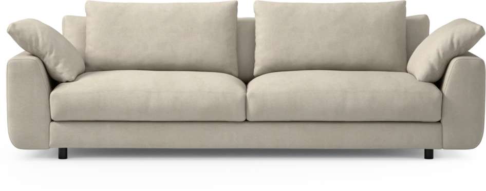 Amie - 4-sits soffa - Vit