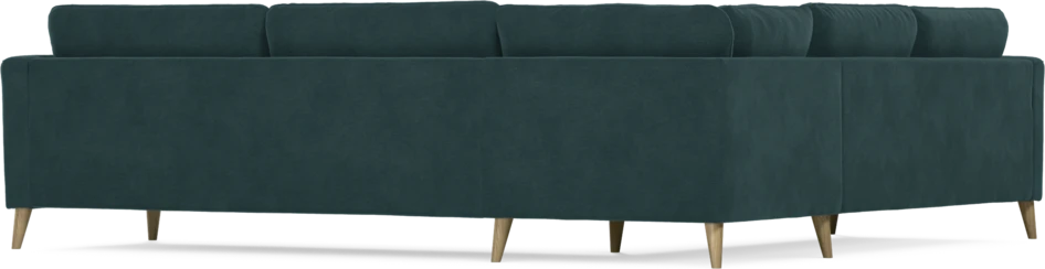 Bridge - Hörnsoffa, 2+3-sits - Blå