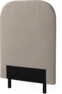 Delux Rundad - Sänggavel, 90-210 cm - Beige