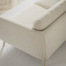 Madison - 3-sits soffa med divan vänster - Vit