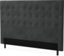 Delux Trensad - Sänggavel, 90-210 cm - Grå