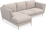 Madison Lux - 2-sits soffa med schäslong vänster - Beige