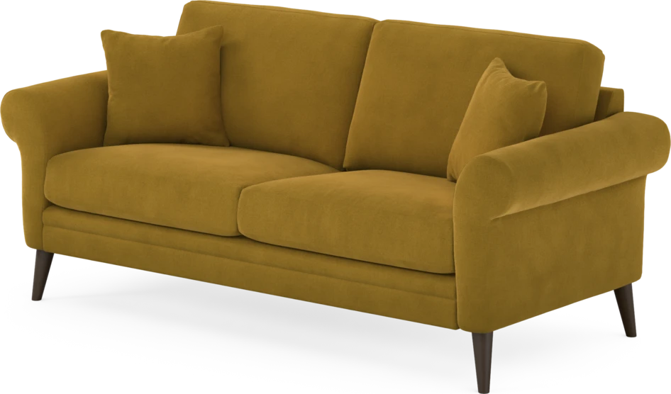 Eden - 2,5-sits soffa - Gul
