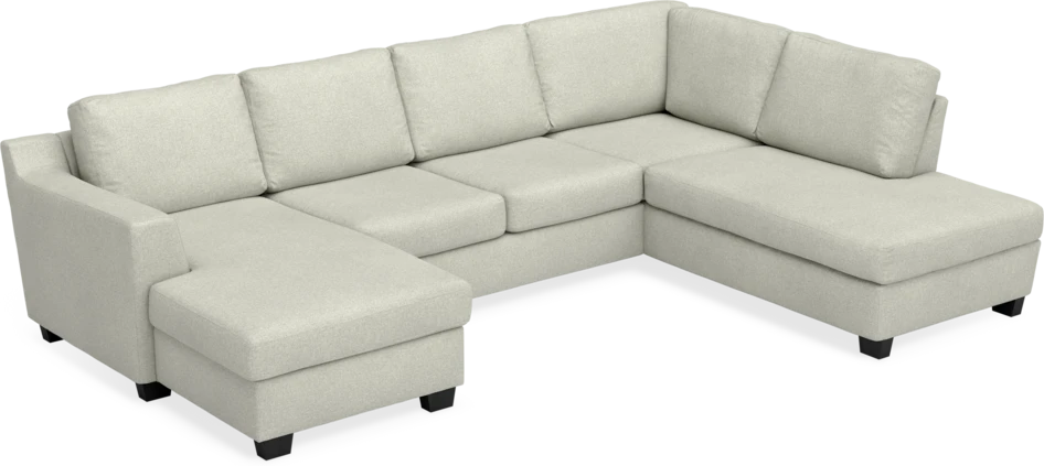 Friday - 3-sits soffa med schäslong vänster och divan höger - Beige