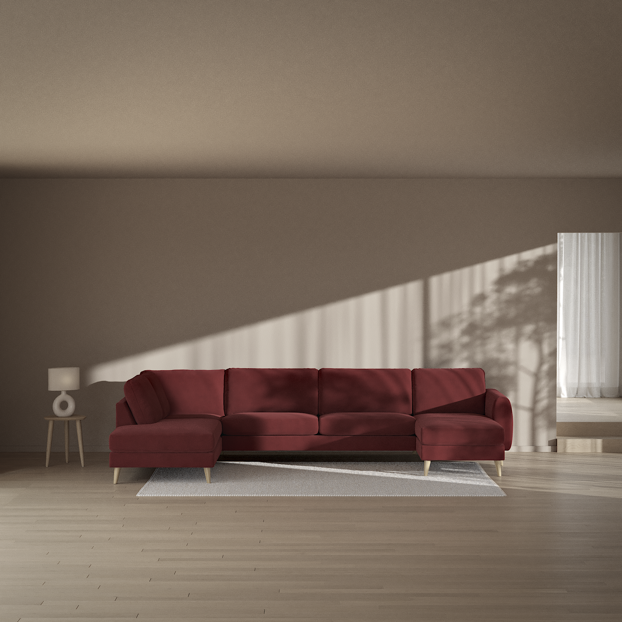 Bridge - 3-sits soffa med divan vänster och schäslong höger - inspiration