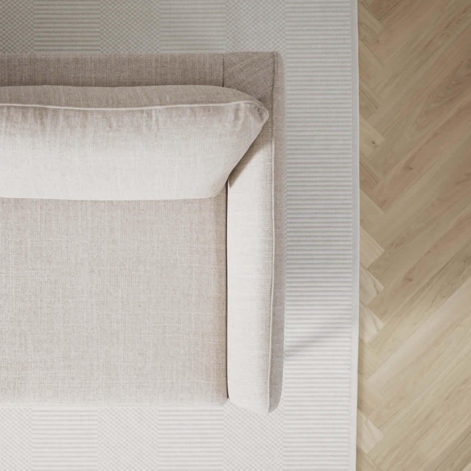 County - Hörnsoffa, 2+3-sits - Beige