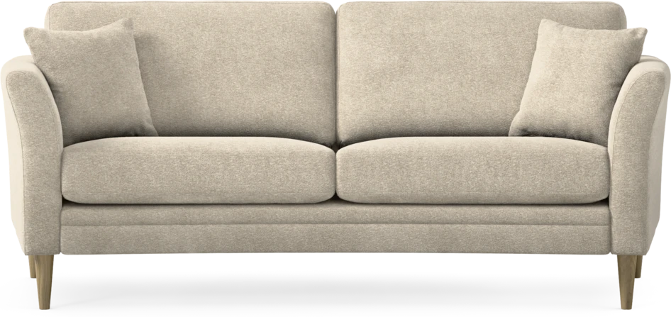 Eden - 2,5-sits soffa svängd - Beige