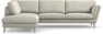 Madison - 3-sits soffa med divan vänster - Grå