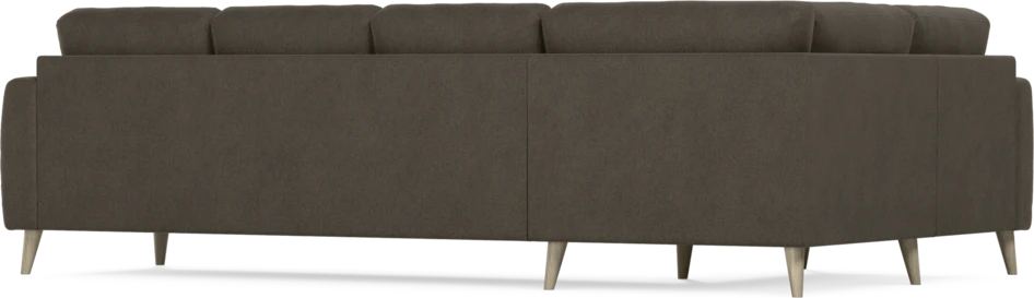 Eden - Hörnsoffa, 1+3-sits - Brun