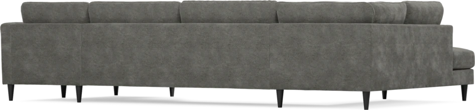 Bridge - 3-sits soffa med divan vänster och schäslong höger - Grå