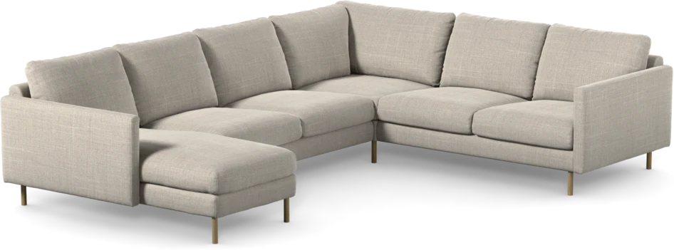 Madison - Hörnsoffa med schäslong vänster - Beige