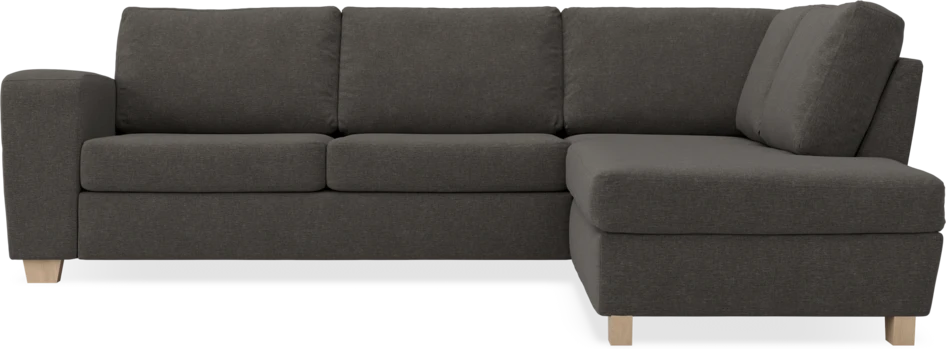 Friday - 2,5-sits soffa med divan höger - Grå