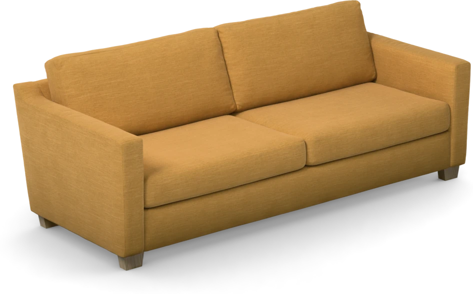 Friday - 3-sits soffa - Gul
