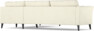 Bridge - Hörnsoffa, 3+2-sits - Vit