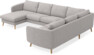 Madison - Hörnsoffa med schäslong vänster - Beige