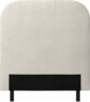 Delux Rundad - Sänggavel, 90-210 cm - Beige