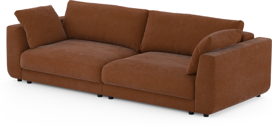 Amie - Bäddsoffa 4-sits - Orange