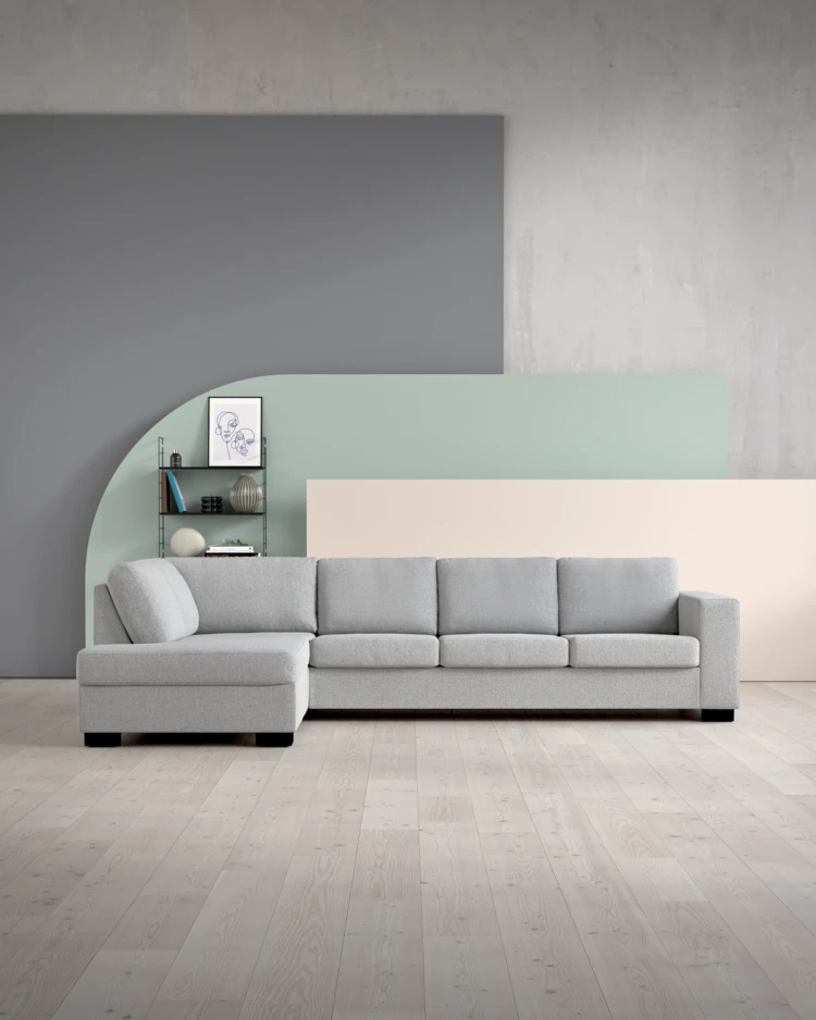 Nevada - 3-sits soffa med divan vänster - inspiration