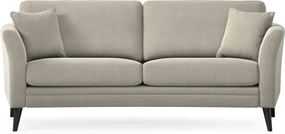 Eden - 2,5-sits soffa svängd - Brun