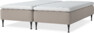 Delux Sense - Ramsäng, dubbelsäng med bäddmadrass - Beige