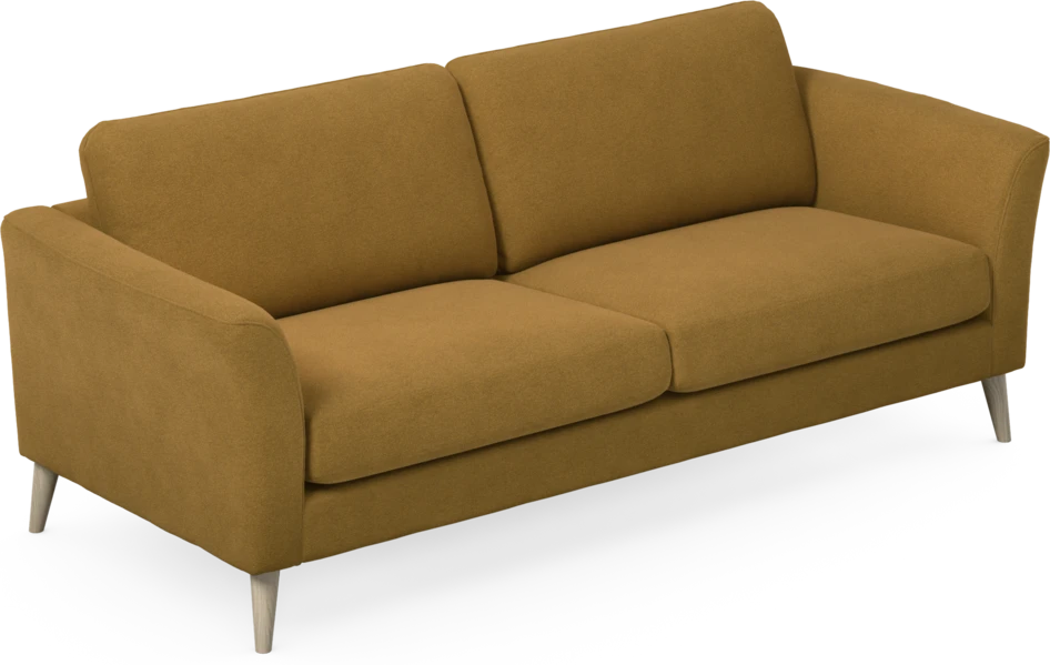 Bridge - 3-sits soffa - Gul