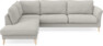 Bridge - 3-sits soffa med divan vänster - Grå