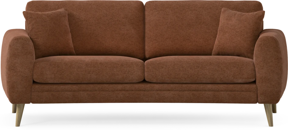 Eden - 2,5-sits soffa svängd - Orange