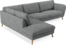 Madison Lux - 3-sits soffa med divan vänster - Vit