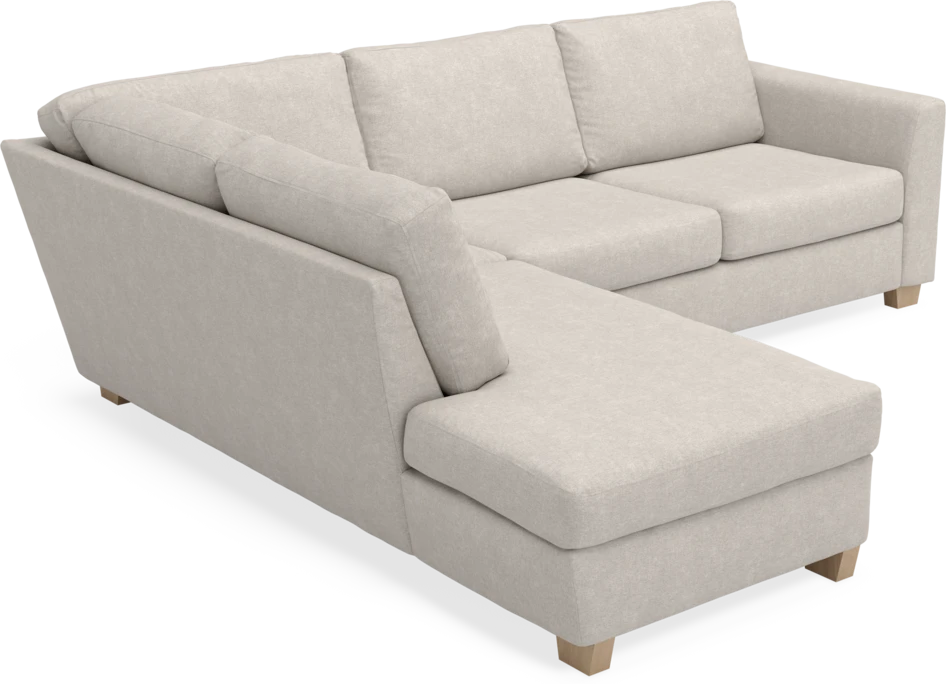 Friday - 2,5-sits soffa med divan vänster - Grå