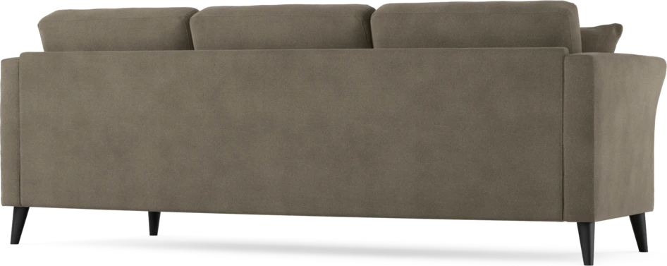 Eden - 3-sits soffa svängd - Beige