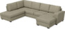 Friday - 3-sits soffa med divan vänster och schäslong höger - Beige