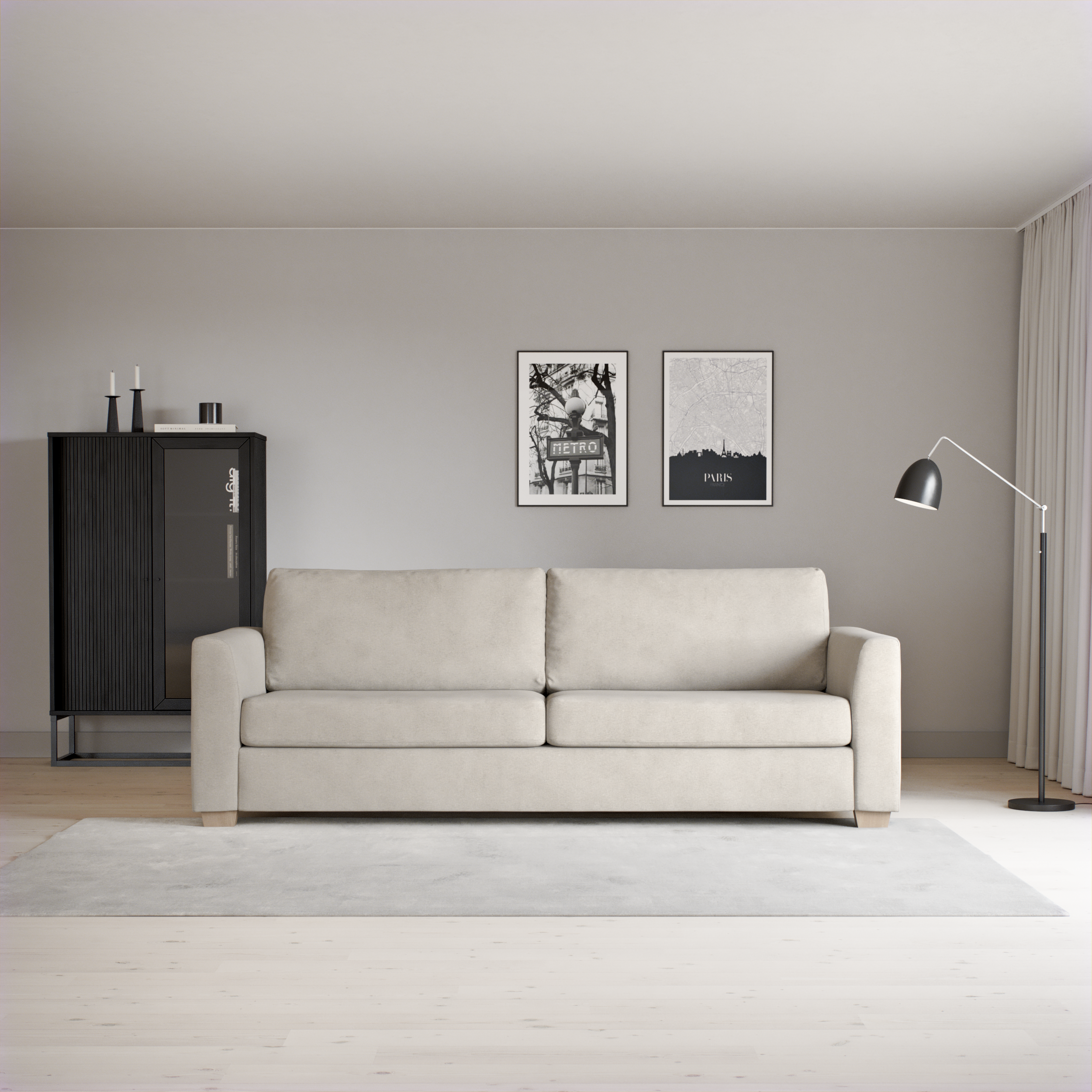 Friday - 3-sits soffa - inspiration