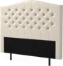 New York välvd - Sänggavel, 90-210 cm - Beige
