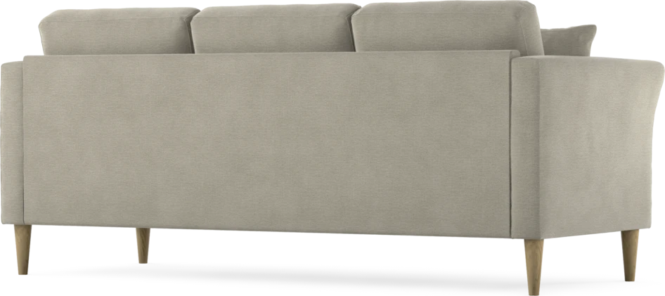 Eden - 3-sits soffa - Brun