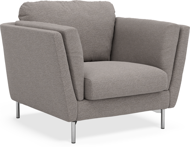 Madison Lux - Fåtölj, 70 cm - Grå