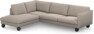 Madison - 3-sits soffa med divan vänster - Beige