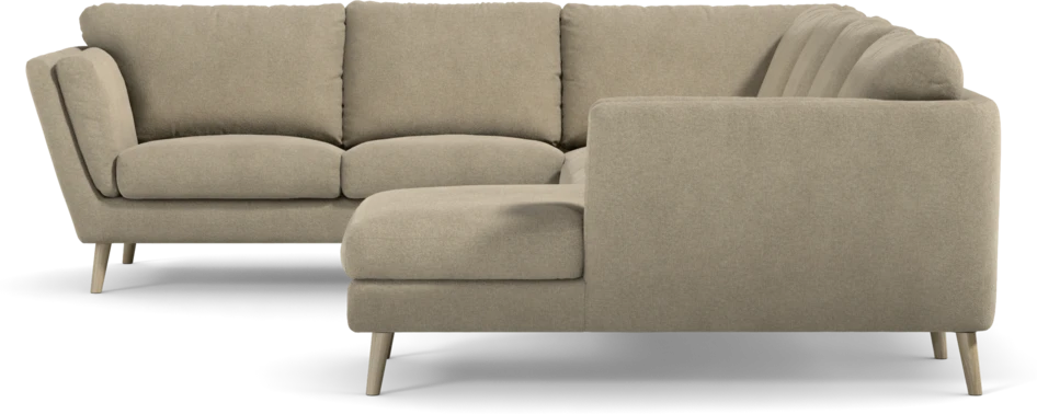 Madison Lux - Hörnsoffa med schäslong höger - Beige