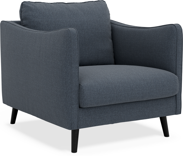 Madison Lux - Fåtölj, 70 cm - Blå
