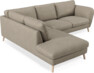 Madison - 2-sits soffa med divan vänster - Beige