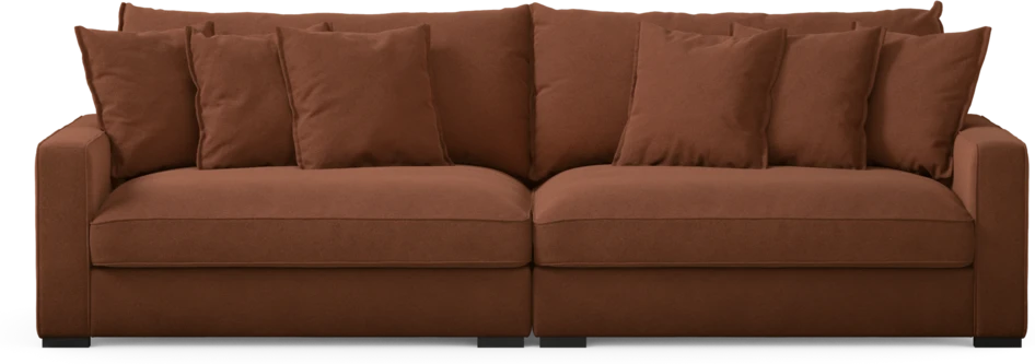 Rossi - 4-sits soffa - Orange