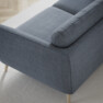 Madison Lux - 3-sits soffa med divan höger - Blå
