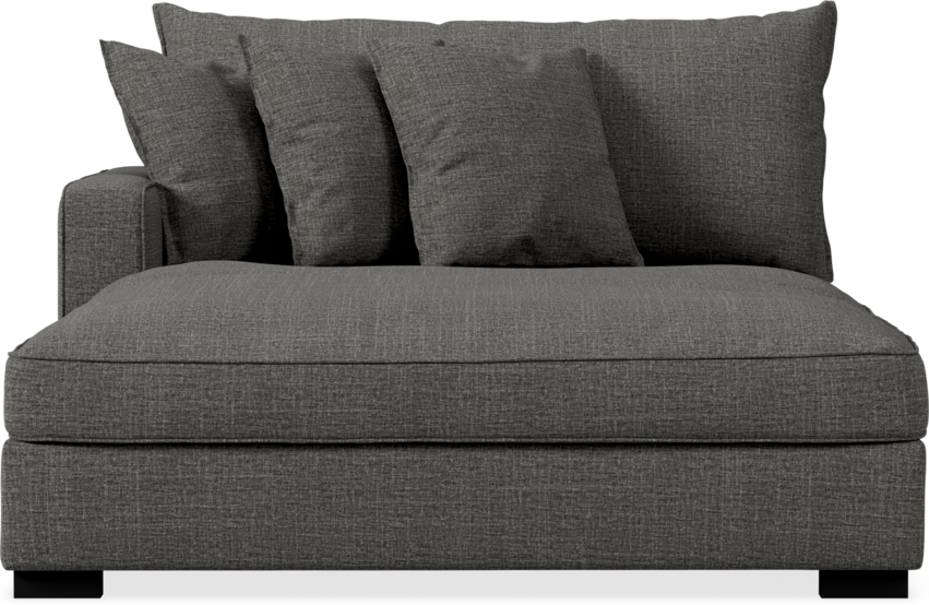 Rossi - Schäslong XL vänster - Grå