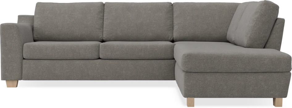Friday - 2,5-sits soffa med divan höger - Grå