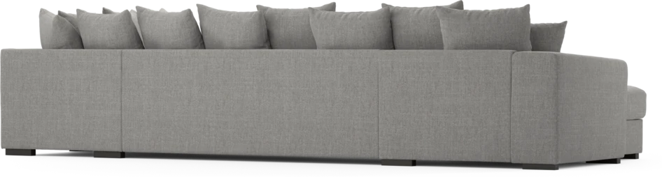 Town - 3-sits soffa med divan höger och schäslong vänster - Grå