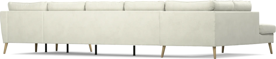 County - 4-sits soffa med divan vänster och schäslong höger - Vit