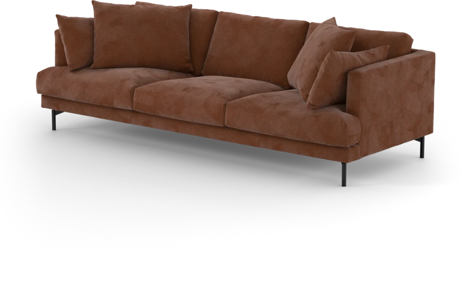 Harper - 4-sits soffa - Orange