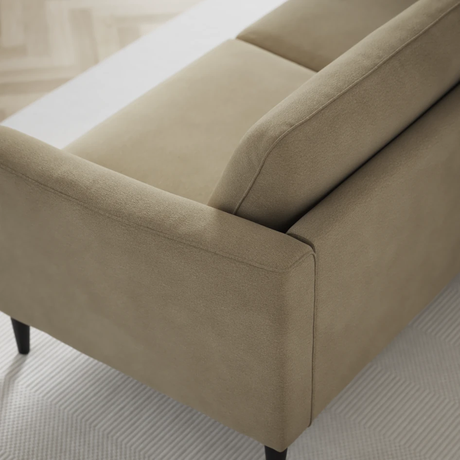 Bridge - Hörnsoffa, 3+3-sits - Beige